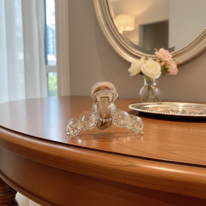 Trending Duckbill per capelli di lusso fatto a mano per bambini accessori con strass in metallo decorazione per capelli vendita calda all'ingrosso - Product Image 3