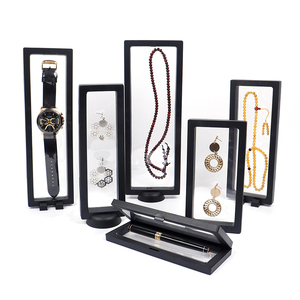 Boîte d'emballage transparente pour bijoux, présentoir suspendu pour bagues et boucles d'oreilles, support de rangement pour pièces de monnaie et pierres précieuses, étui en membrane PET - Product Image 1