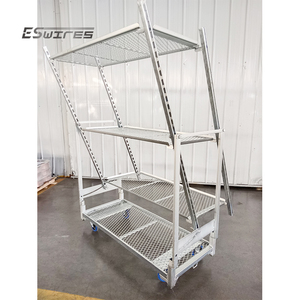 Invernadero duradero de metal y acero, <span class=keywords><strong>carrito</strong></span> de transporte de flores soldadas, cabriolet - Product Image 3
