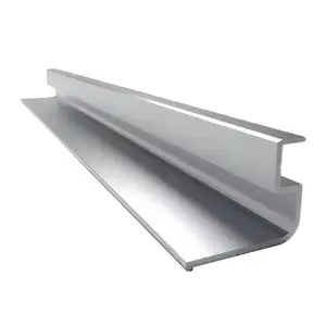 Triangolo profilo in alluminio tubo angolo estrusione angoli bordo 15mmm