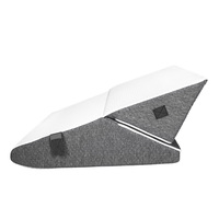 Verstellbares 2-in-1 Orthopädisches Memory-Schaum-Keilkissen mit Faltbarem Design für Nacken-, Rücken- und Beinstütze, für Bett und Sofa