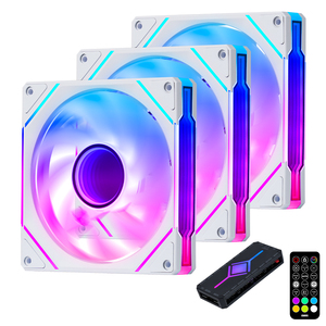 Asiahorse <span class=keywords><strong>Amici</strong></span> พัดลมระบายความร้อน140มม., พัดลมคอมพิวเตอร์ PC พัดลม RGB พัดลมระบายความร้อนคอมพิวเตอร์เคส PC - Product Image 1