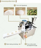 Machine à plier les samosas à faible consommation d'effort, machine à fabriquer les pelmeni, machine à faire les dumplings
