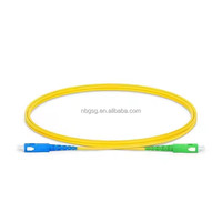Fabricant de cordon de raccordement SM SX SC APC à SC UPC 0.9mm G657A1 LSZH 2m cordon de raccordement Fibra Optica