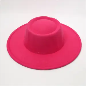 Berretto Jazz cappello invernale nero uomo donna cappello Fedora fondo rosso cappelli donna Fedora