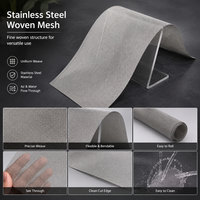 Panneau de treillis métallique tissé en acier inoxydable encadré, sur mesure, 304 316, robuste, longue durée de vie, qualité industrielle, vente en gros