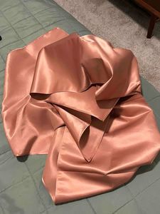 TEENYEE Cape de mariage en satin mat de haute qualité, diverses couleurs, châle de mariée pour demoiselle d'honneur, robes printemps été automne - Product Image 6