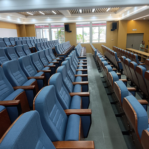 Promoción del fabricante Asientos de auditorio universitario con tablero de escritura Estudio de teatro Sillas de sala de música Asientos de cine - Product Image 5