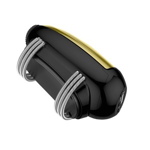 Facial <b>Massager</b> <b>Electric</b> Vibrating Rechargeable USB Type C Gold Color For Barbershops And Hair Salons - Product Image 1