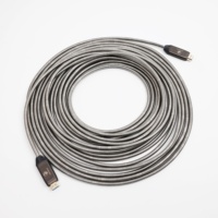 Câble HDMI à Fibre Optique Blindé 8K 60Hz 4K 120Hz 48 Gbps Ultra Haute Vitesse Câble Optique Actif (AOC) pour Projecteur, Jeux et Ordinateur de Bureau