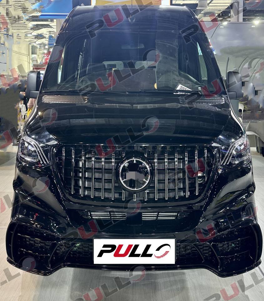 Car Body Kit Suitable for Benz Sprinter 2018+ GT Style Front Bumper Kit ...