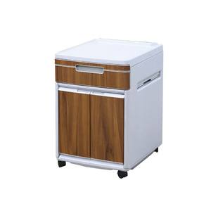 Medik Usato Portatile Ospedale di Bloccaggio Medico Utile Armadi Da Comodino In Legno Con Ruote - Product Image 1