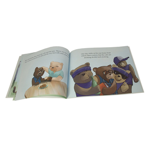 De lujo de los niños libros de historia de tapa blanda niño Impresión de libro de - Product Image 3