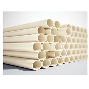 Tubo de montagem de tubo pvc, tubo branco de plástico 50 75 110 160 200mm de diâmetro