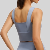 Soutien-gorge de sport Yutuo personnalisé respirant avec larges bretelles, dos élégant, maintien élevé, anti-choc et anti-affaissement pour la course, le fitness et le yoga