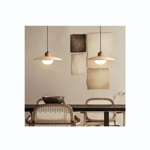 D7449-1 Wabi-sabi style bamboo dining room pendant lamp simple room hanging pendant lamp pendant light ceiling lamp