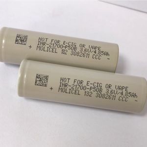 Baterai Lithium-Ion Taiwan P50B 5000mAh 60A 21700 Kapasitas Tinggi, Performa Tinggi Suhu Rendah - Product Image 1