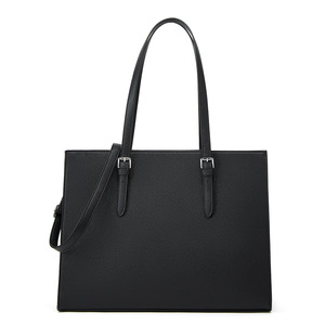 <span class=keywords><strong>Sac</strong></span> Fourre-Tout en Cuir PU Imperméable de 15,6 Pouces, Mallette d'Affaires Légère avec Grande Capacité, <span class=keywords><strong>Sac</strong></span> à Main et <span class=keywords><strong>Sac</strong></span> à <span class=keywords><strong>Bandoulière</strong></span> - Product Image 3