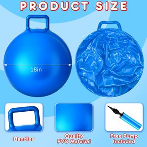 Nhảy Nhảy bóng, tập thể dục bóng nảy bóng với xử lý ngoài trời thể thao trường tập thể dục trò chơi - Product Image 4