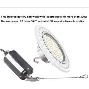 ไฟแอลอีดีไดรเวอร์แบตเตอรี่สำรองฉุกเฉิน40W EM 90นาทีเอาต์พุต170V DC 100-347V IP65อินพุต AC สำหรับตั้งแคมป์กลางแจ้ง - Product Image 2