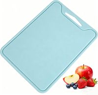 Silicone snijplank, 22 x 30 cm, BPA-vrij, flexibel, voor vlees, groenten en fruit, vaatwasserbestendig
