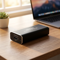 Hardrock 4K untuk Kartu Pengambilan Video USB 3.0 1080P 30Hz Perekam untuk OBS Streaming Gaming MP4 Windows Mac Android
