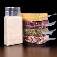 Sacs sous vide en nylon épais, résistants à l'humidité, avec soufflet thermoscellable, taille personnalisée, pour aliments