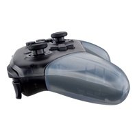EXtremeRate Clear Glacier Blue Reemplazo Mango Empuñaduras Funda DIY Empuñadura Carcasa para Switch Pro Controller