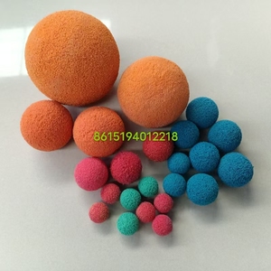 Concrete Pipe Cleaning <strong>Rubber</strong> Sponge Ball from china factory - Product Image 4