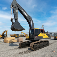 Volvo EC480 d'occasion bien inspectée, en stock, prête à être expédiée, avec accessoires de travail personnalisés, prix compétitif, faible nombre d'heures.