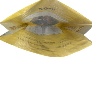 Sacs d'alimentation en stock en <span class=keywords><strong>gros</strong></span> d'usine 15/20/<span class=keywords><strong>25</strong></span>/30/40 <span class=keywords><strong>kg</strong></span> sacs tissés stratifiés Bopp pour sacs d'emballage <span class=keywords><strong>alimentaire</strong></span> pour animaux de compagnie chevaux bovins - Product Image 3