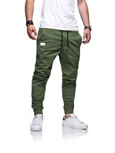 Pantalon <span class=keywords><strong>cargo</strong></span> ample en sergé pour homme, style streetwear, avec poches multi-usages et jambe fuselée, idéal pour un usage quotidien décontracté - Product Image 4