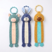 Jouets pour animaux de compagnie OEM ODM, série de simulation pour chiens, jouets interactifs sonores pour petits chiens, jouets de tirage à la main pour chiens, vente en gros