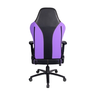 Reposabrazos reclinable ajustable púrpura de cuero personalizado Silla de juego ergonómica <span class=keywords><strong>Razer</strong></span> negra - Product Image 6