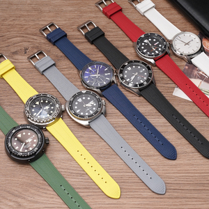 สายนาฬิกายาง FKM ขนาด 20 มม. 22 มม. สำหรับ Seiko และ <span class=keywords><strong>Longines</strong></span> Classic พร้อมโลโก้สั่งทำพิเศษ - Product Image 5