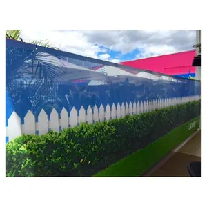 Rete a rete in HDPE con schermo per recinzione per Privacy stampato da 8 piedi x 150 piedi con occhielli rinforzati per recinzione da giardino (dimensioni personalizzate)