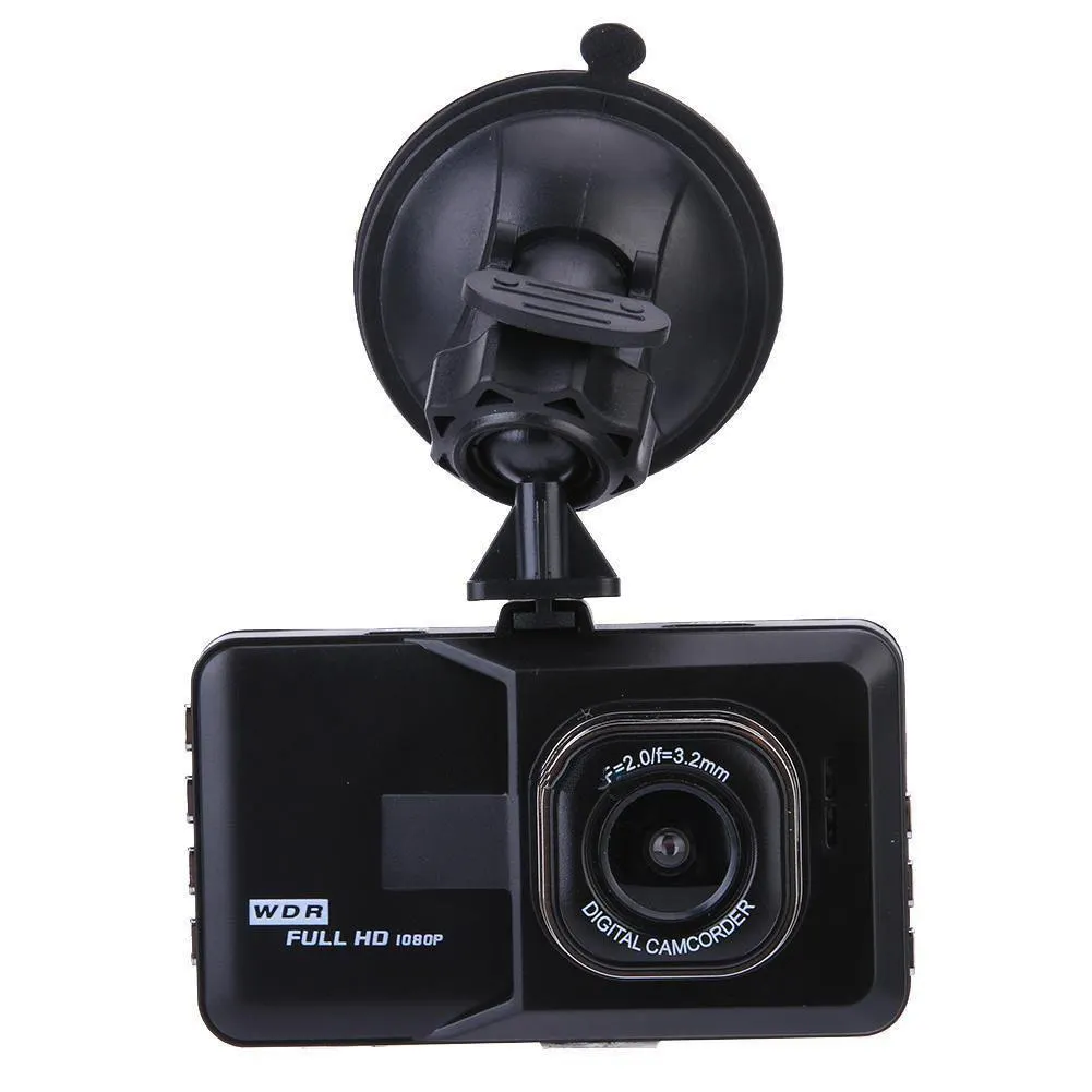 3 Inch Dash Cam Car Dashcam DVR Video Recorder Dash Board With HD 1080P Cycle Recording Wide Angle Auto Video Registrar