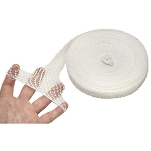 Bande de compression <span class=keywords><strong>tubulaire</strong></span> élastique 0,7 cm * 10 m, bandage extensible médical, équipement de rééducation sportive, application pour le corps, la jambe, le pied - Product Image 1
