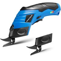 Ciseaux électriques sans fil, coupe-tissu, cuir, tapis, cisailles portables puissantes, outil de coupe pour l'artisanat, le bricolage et la maison