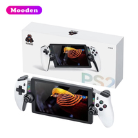 Konsol Game Genggam Mooden M28 Layar 7.1 Inci Sistem Linux 128GB 40000 Game Konsol Video Game Retro Klasik untuk PS2/PSP