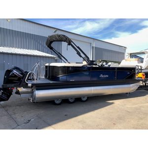 Nuevo Bote Pontón Barletta Cabrio 20Q 2024 de Fibra de Vidrio con Viga de 8.5 Pies Premium - Product Image 5
