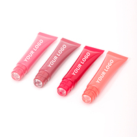 Trendy Brand Lip Gloss Balm 24-Hour Hydrating Shine Lip Treatment Private Label Vegan Cruelty Free Repulpant Lip Oil