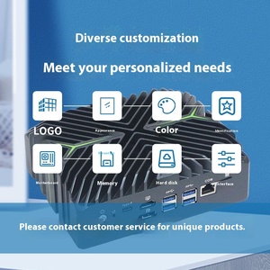 Nueva innovación Mini Firewall PC Intel Core Ultra 5/7 12th DDR5 2,5G LAN Triple pantalla TPM2.0 Pfsense Firewall <span class=keywords><strong>para</strong></span> <span class=keywords><strong>Digi</strong></span> Signage - Product Image 2