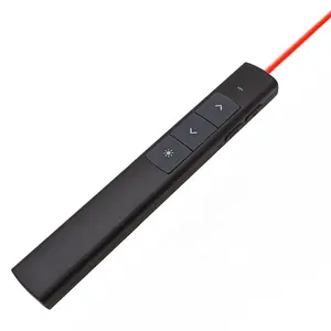 Laser Pointer Kualitas Tinggi untuk Presentasi Pengajaran Nirkabel Presenter Lazer Pointer Pen untuk Presentasi Pertemuan Pengajaran