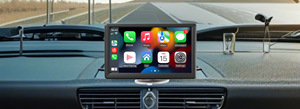 Xách tay <span class=keywords><strong>7</strong></span> inch HD Carplay cảm ứng MP5 Máy nghe nhạc không dây RGB xe Stereo USB Apple Carplay <span class=keywords><strong>Android</strong></span> tự động gương ghế sau - Product Image 4