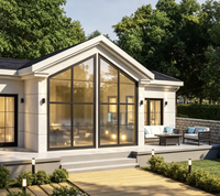 Nouvelle conception de maison préfabriquée en conteneur pliable de 20 pieds ou 40 pieds, villa moderne de luxe avec 2, 3, 4 ou 5 chambres, maison mobile avec salon