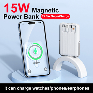 <span class=keywords><strong>Batterie</strong></span> <span class=keywords><strong>externe</strong></span> magnétique personnalisée avec logo, chargeur sans fil magnétique 10000 mAh pour <span class=keywords><strong>iPhone</strong></span> 15/16/17 Pro Max, Mini, <span class=keywords><strong>batterie</strong></span> <span class=keywords><strong>externe</strong></span> mobile - Product Image 4