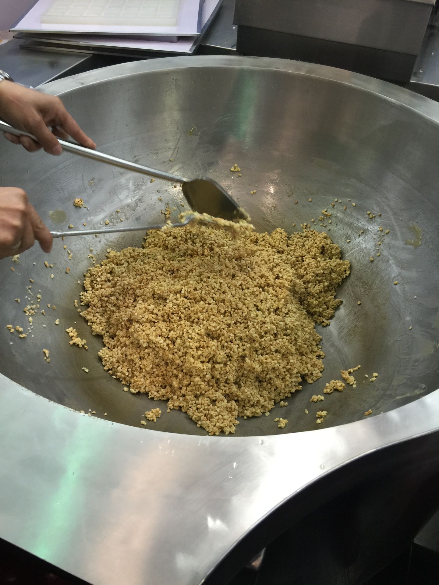 Электрическая промышленная термостойкая кастрюля для приготовления сладостей и сахара, кастрюля с микшером для приготовления батончика хлопьев