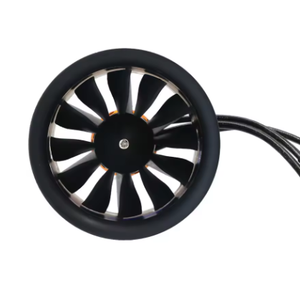 QX-MOTOR 50mm EDF QF2611 QF2611PRO Ventilateur cannelé à 12 pales avec moteur brushless 3300KV/4000KV/4600KV/5000KV pour avion RC - Product Image 4