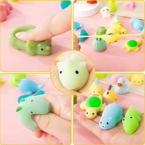 Juguete Antiestrés de Dinosaurio Mochi Squishy con Diseños Variados y Coloridos, Juguete Creativo para Aliviar el Estrés, Juguete Sensorial en Cápsula - Product Image 3